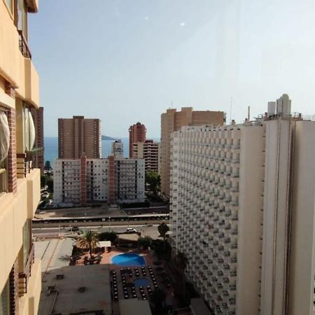 Precioso apartamento con piscina y vistas al mar Mediterráneo. Benidorm Exterior foto
